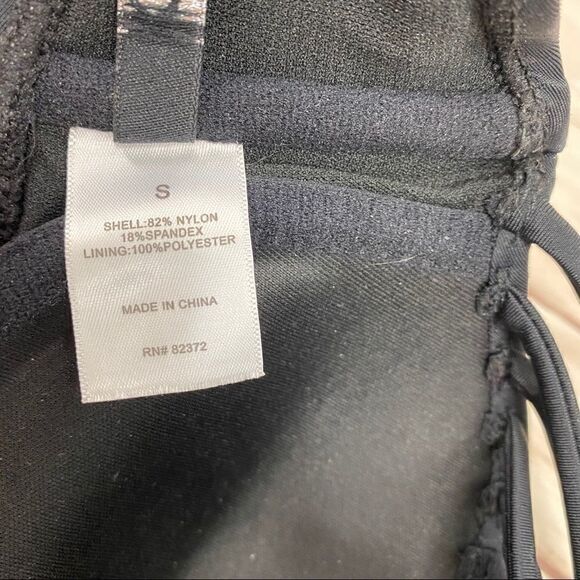 Ibiza Bikini Top Black, Halter Top Small swim - Picture 7 of 8